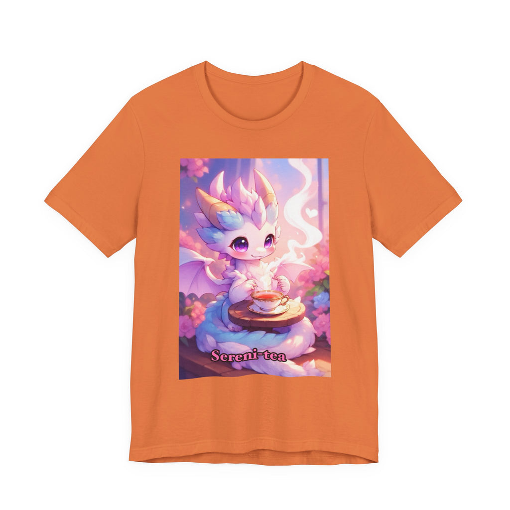 Sereni-tea. female themed t-shirt