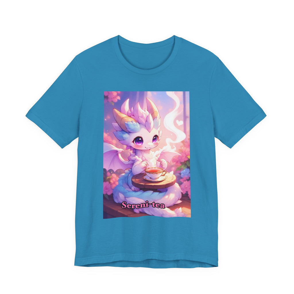 Sereni-tea. female themed t-shirt