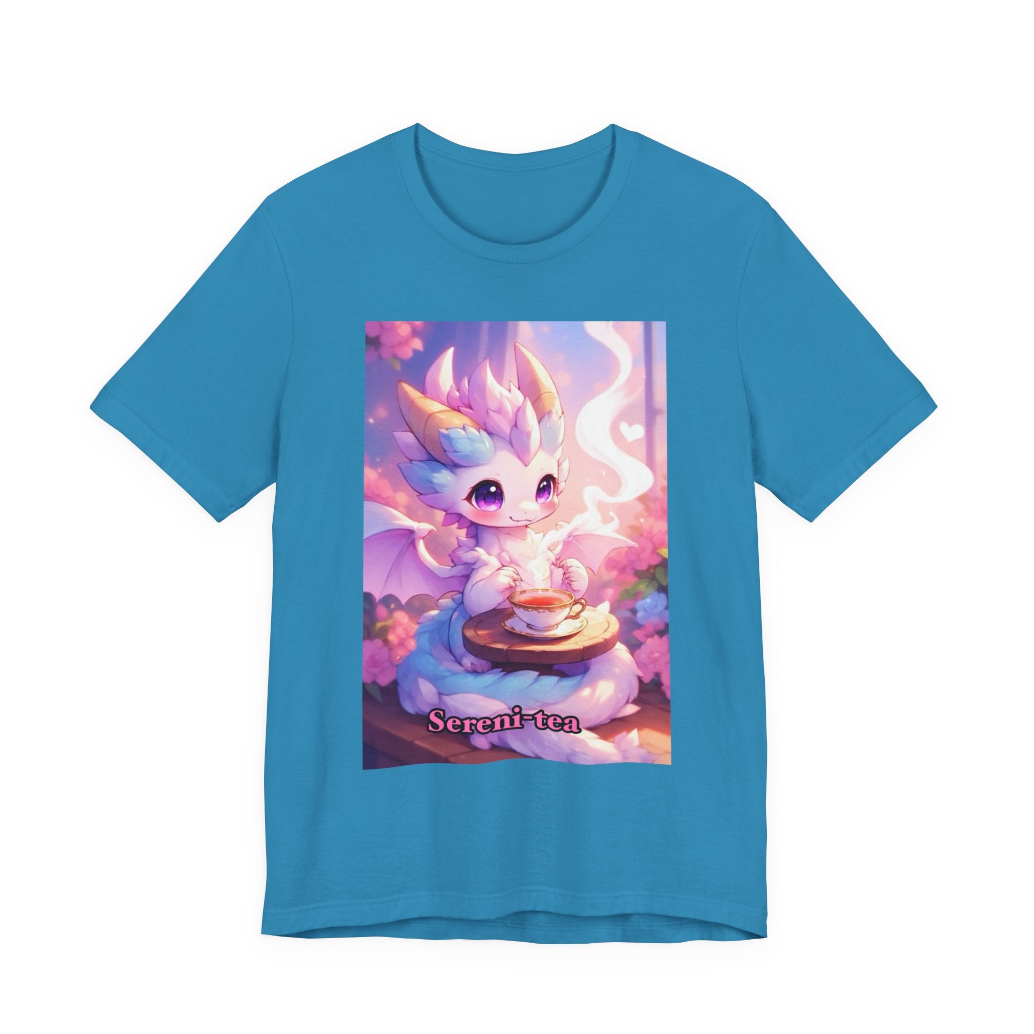 Sereni-tea. female themed t-shirt