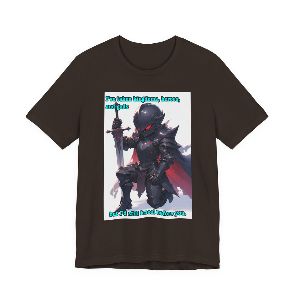 Dark knight. Male themed t-shirt