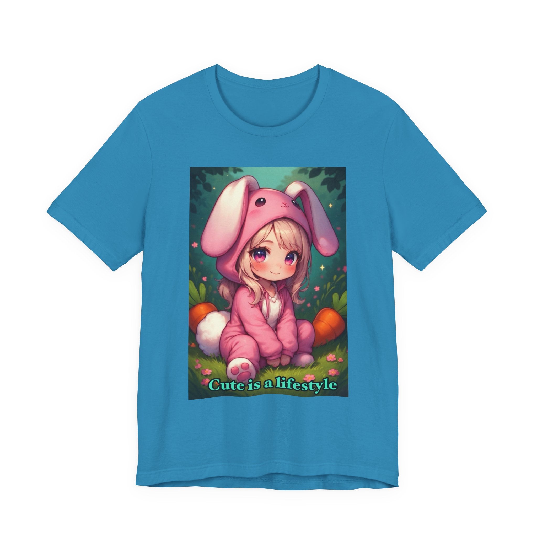 Cute is a lifestyle. female themed t-shirt
