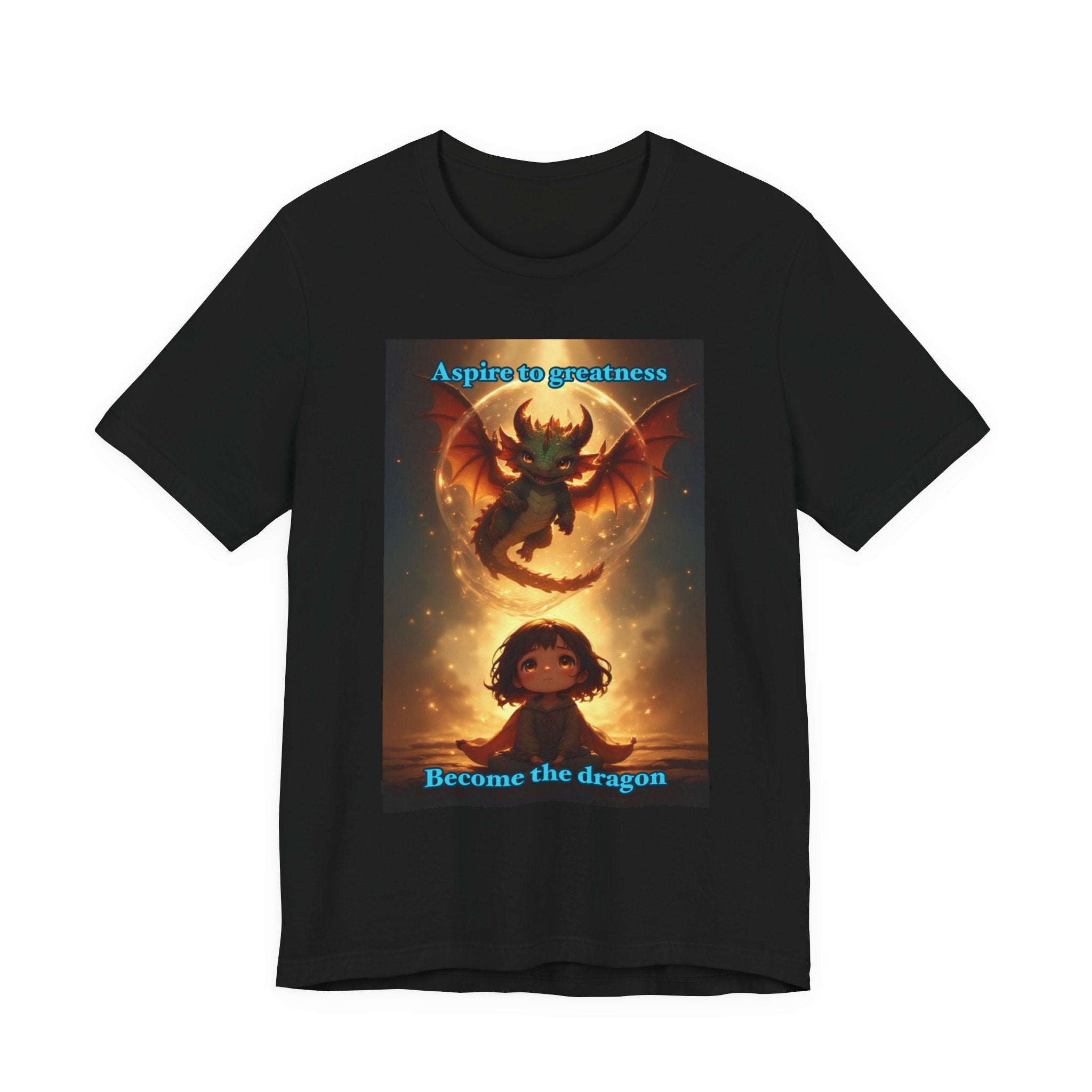 Aspire to greatness. female themed t-shirt