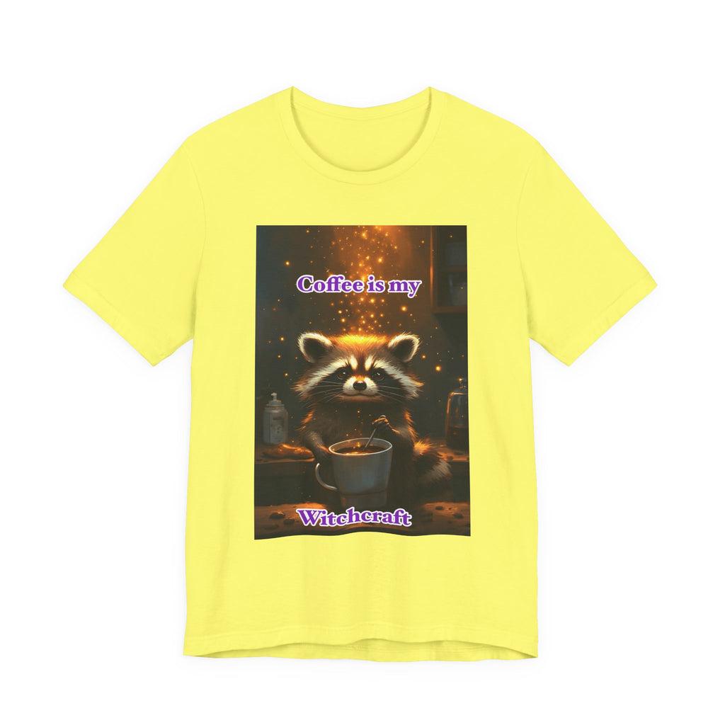 Coffee is my witchcraft. Neutral themed t-shirt