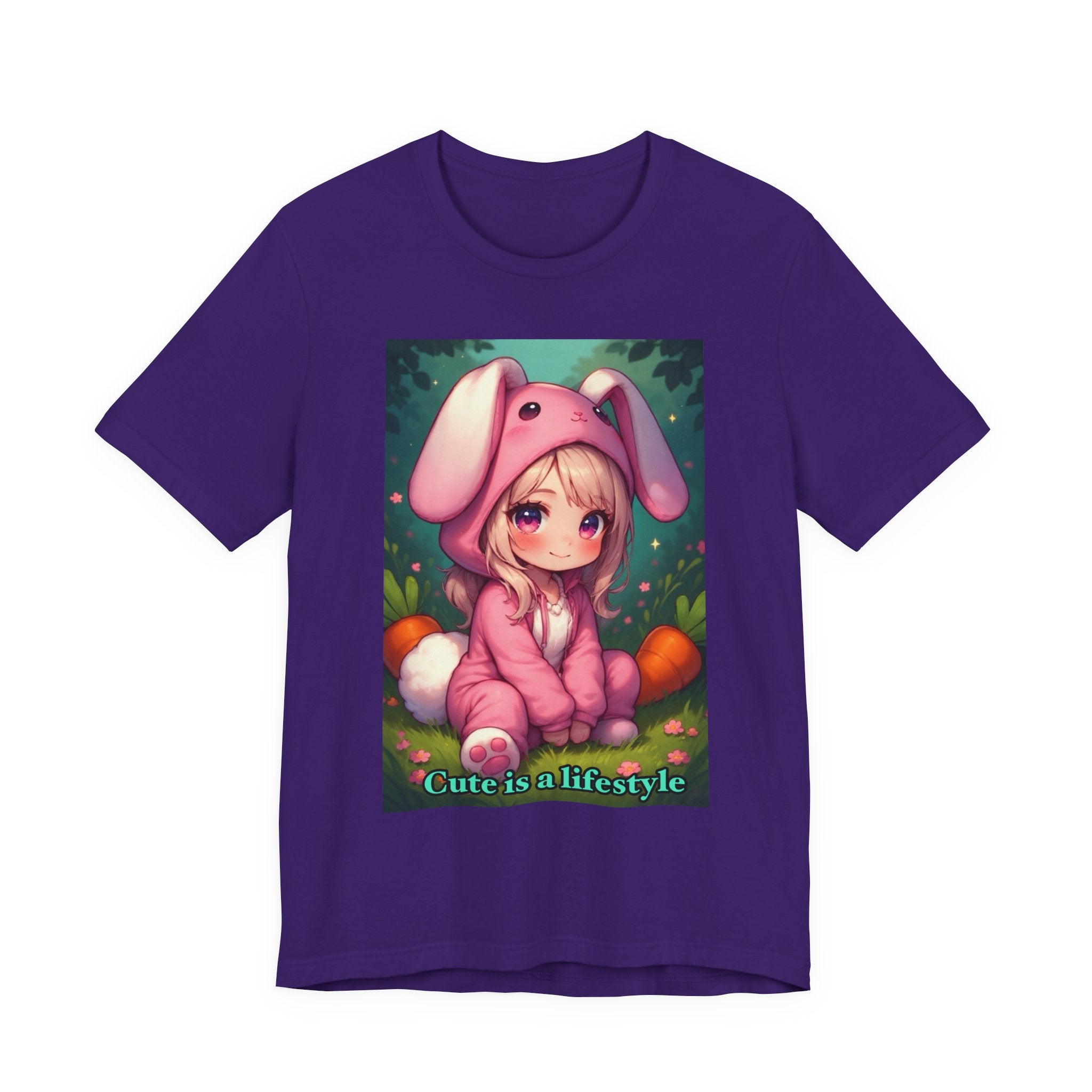 Cute is a lifestyle. female themed t-shirt