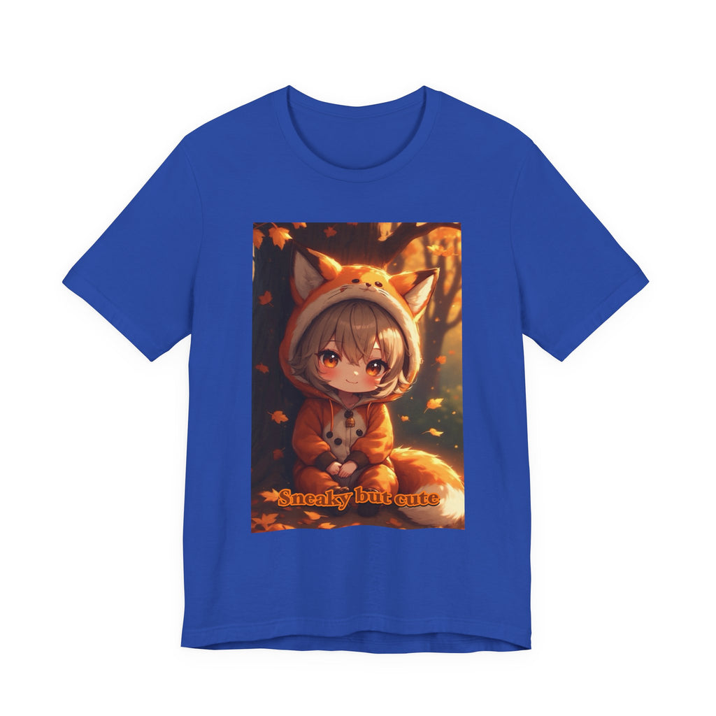 Sneaky but cute. female themed t-shirt