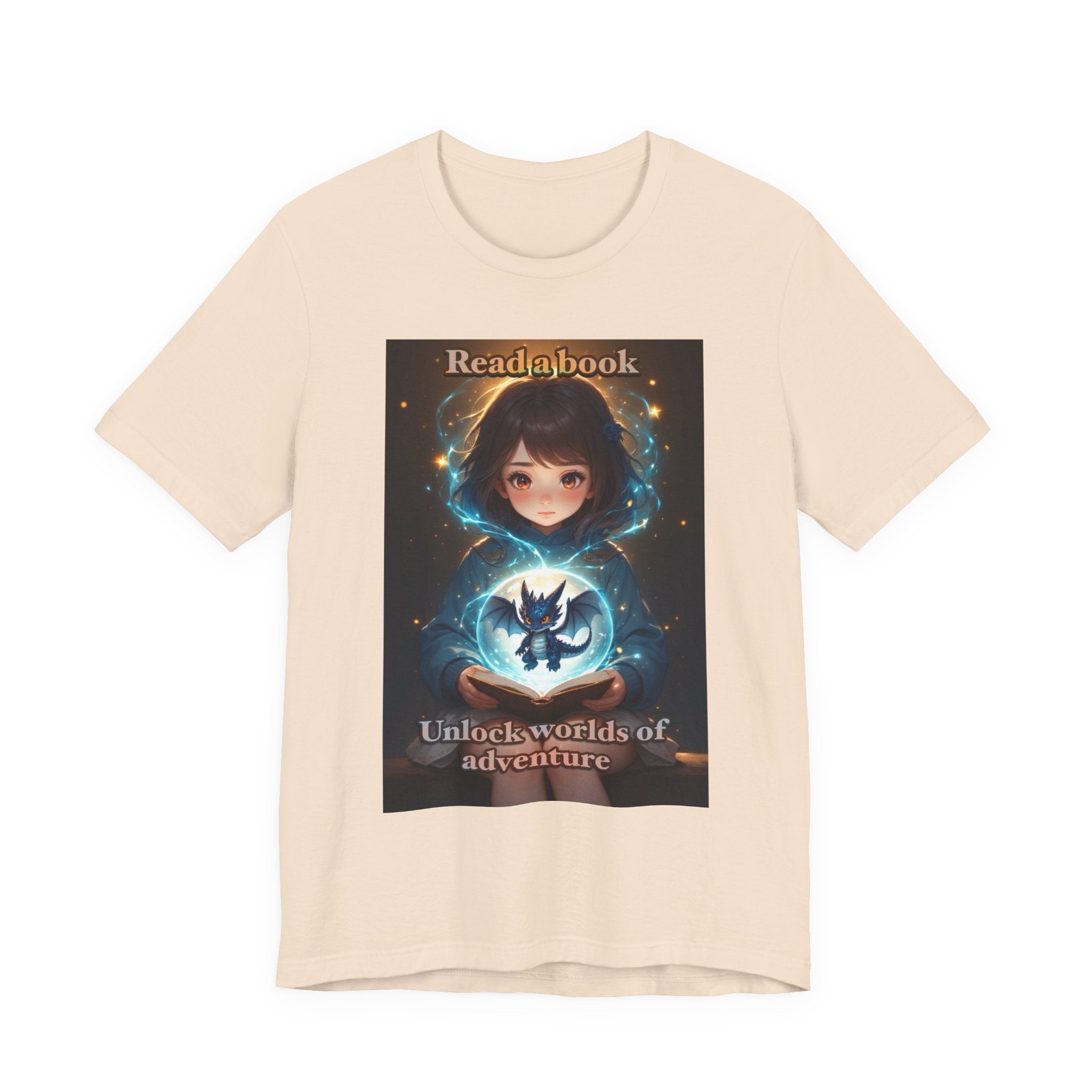 Book dragon. female themed t-shirt