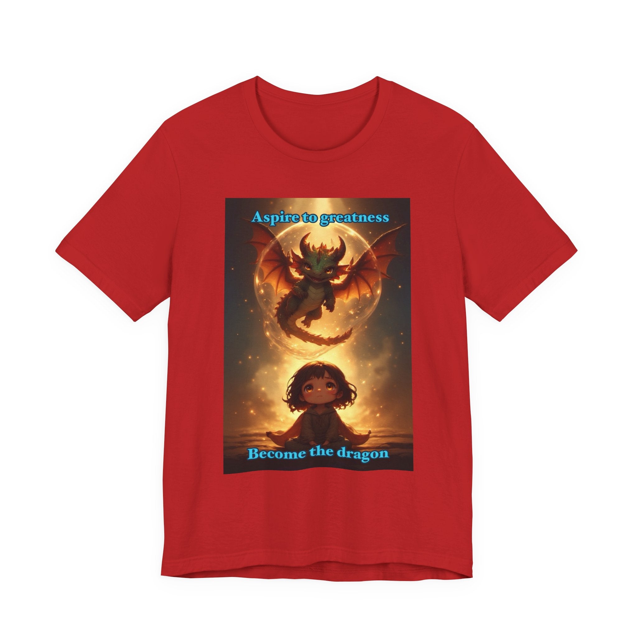 Aspire to greatness. female themed t-shirt