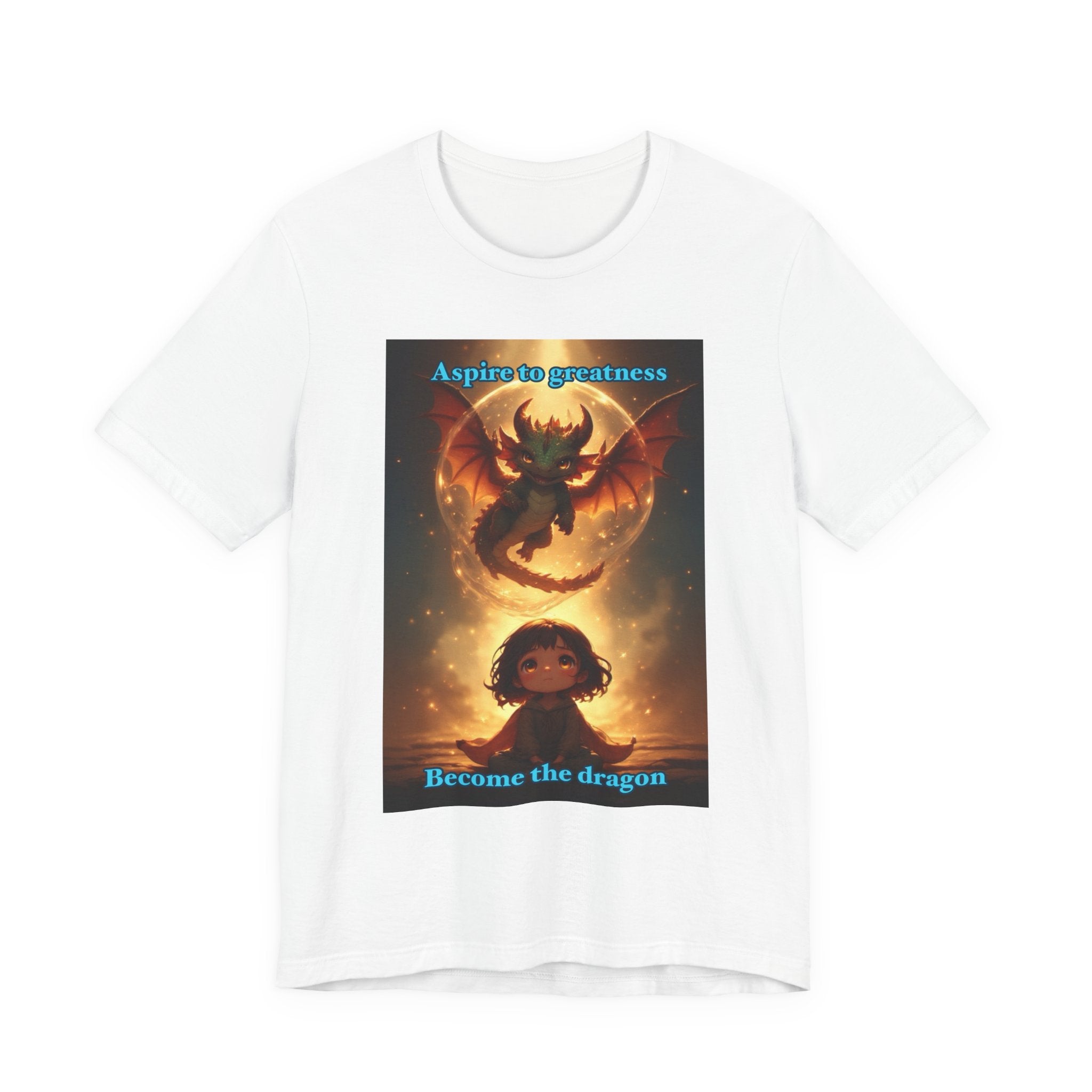 Aspire to greatness. female themed t-shirt