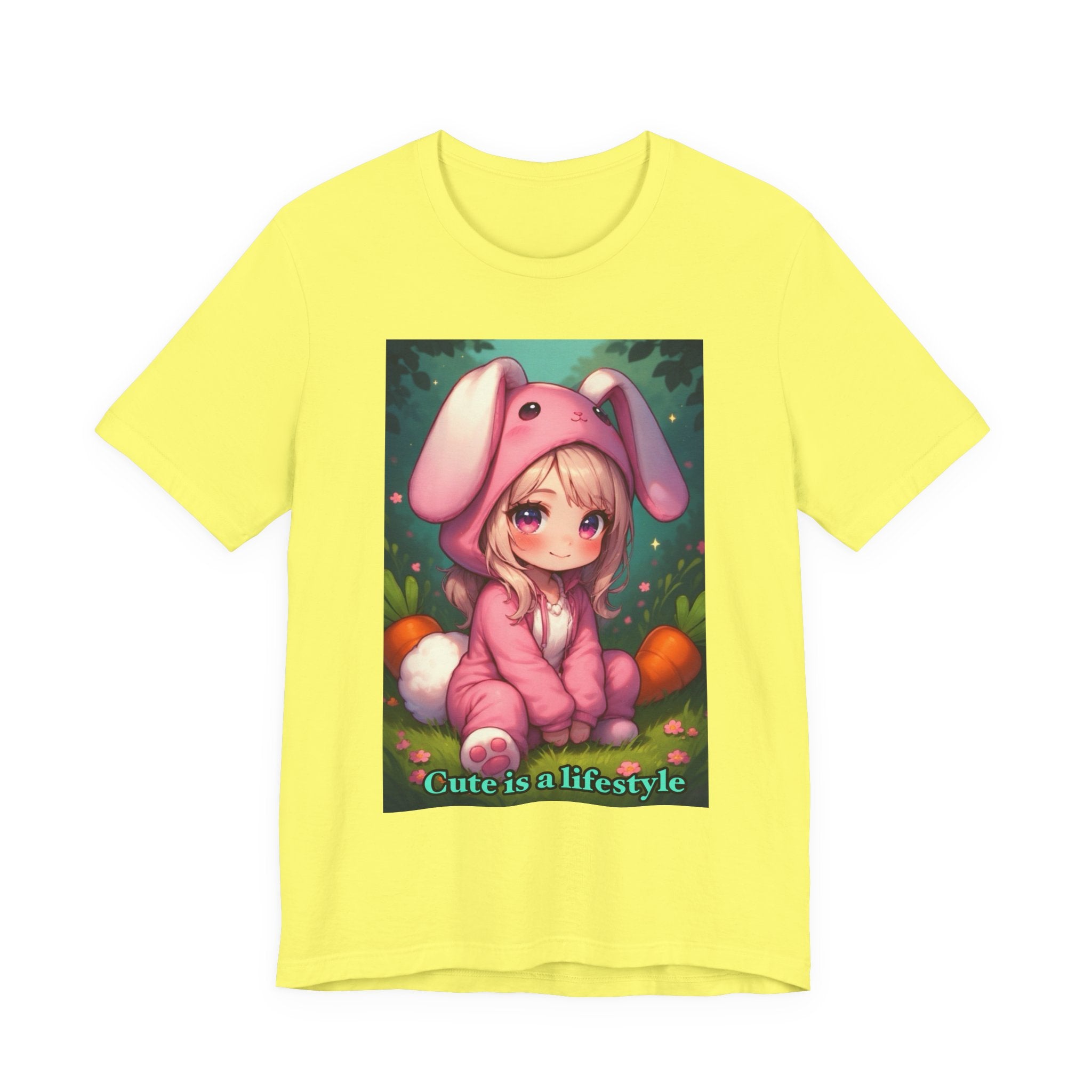 Cute is a lifestyle. female themed t-shirt