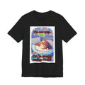 “ energy saving mode.” Female themed t-shirt.