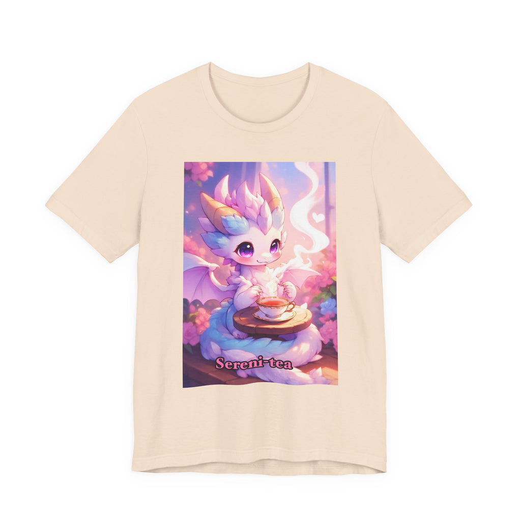 Sereni-tea. female themed t-shirt