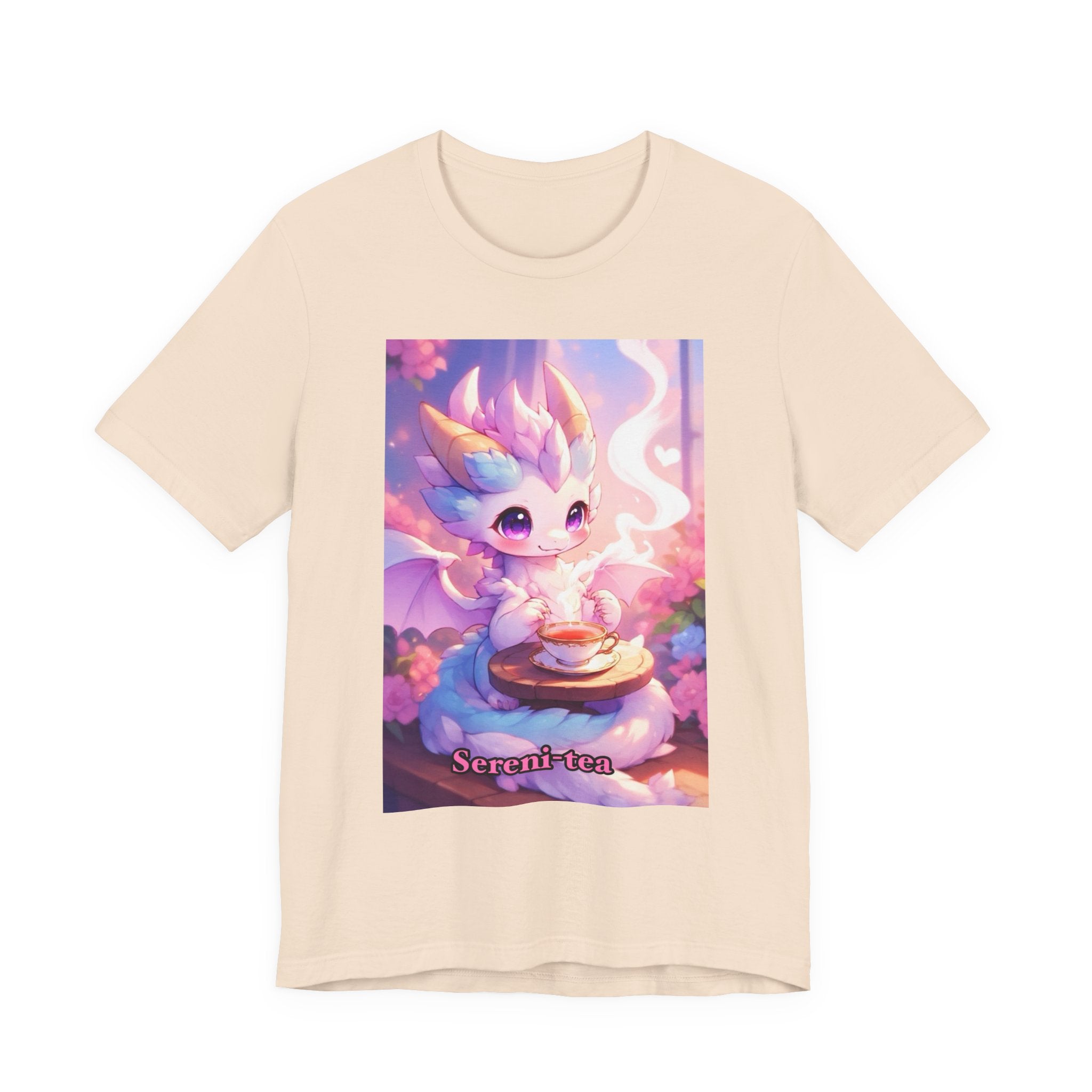 Sereni-tea. female themed t-shirt