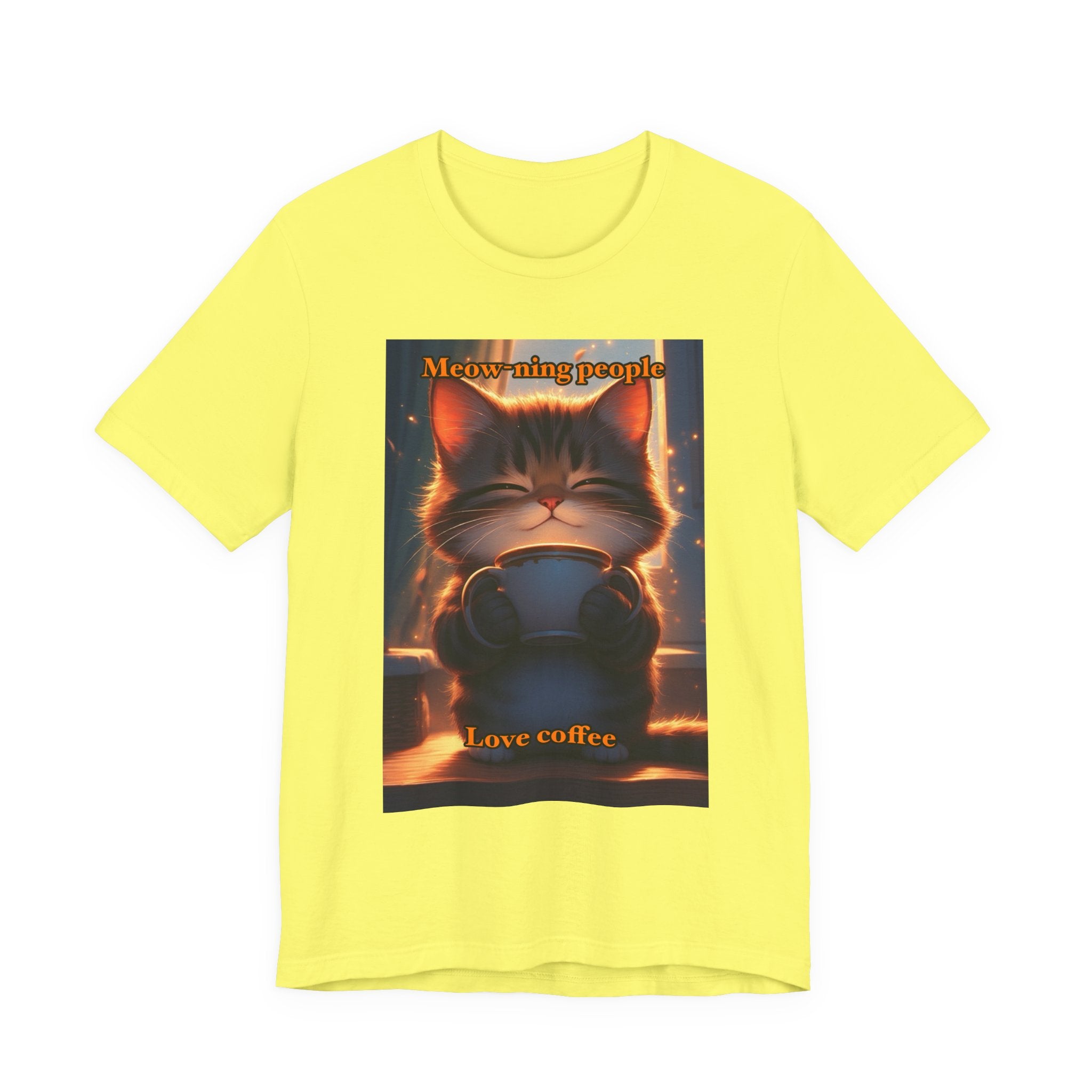 Meow-Ning people. Neutral themed t-shirt