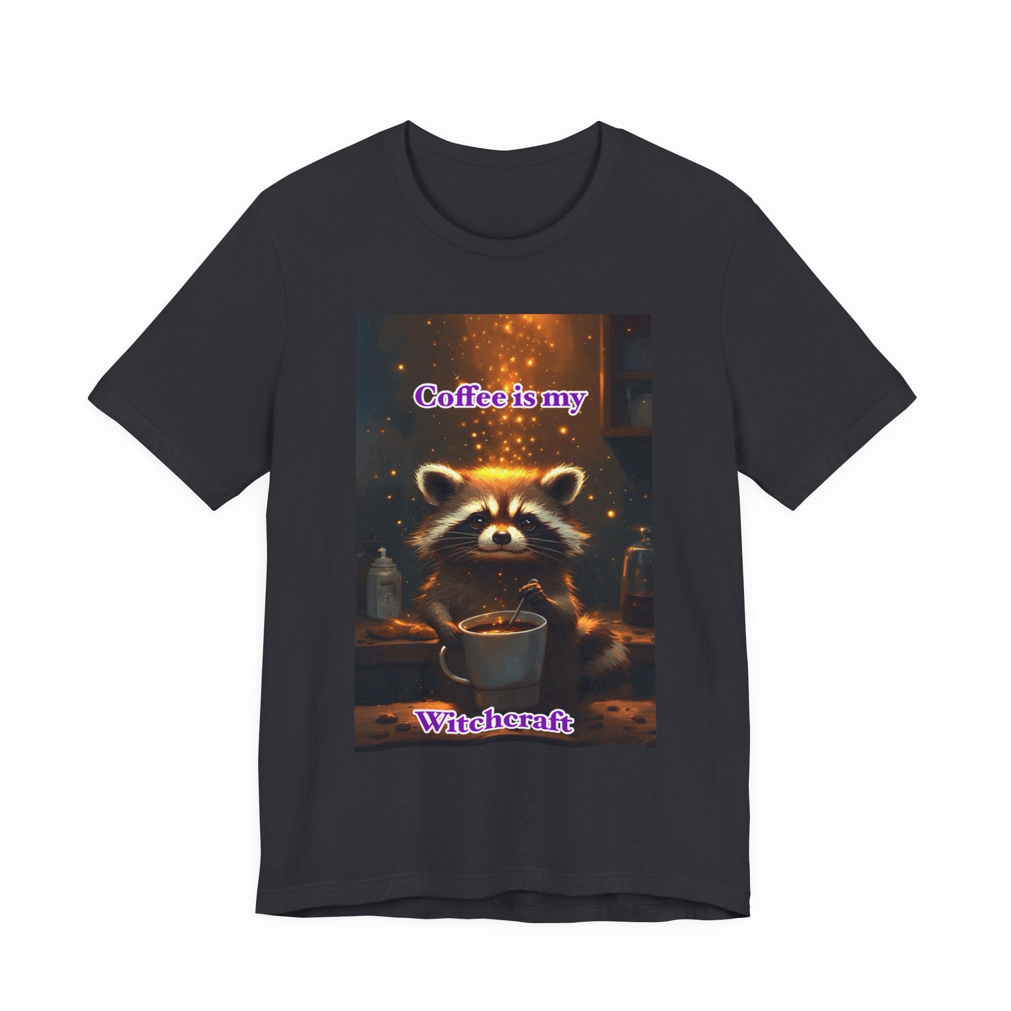 Coffee is my witchcraft. Neutral themed t-shirt