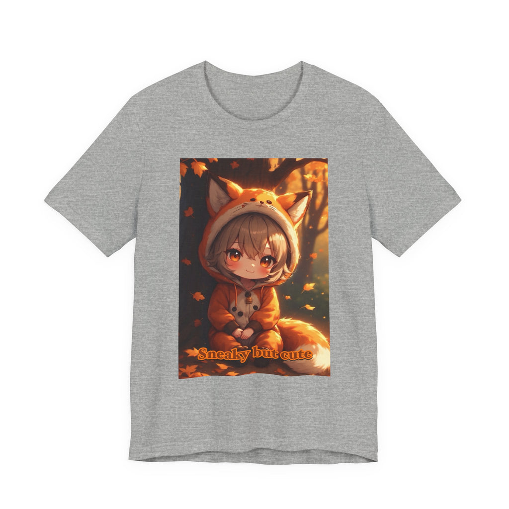 Sneaky but cute. female themed t-shirt