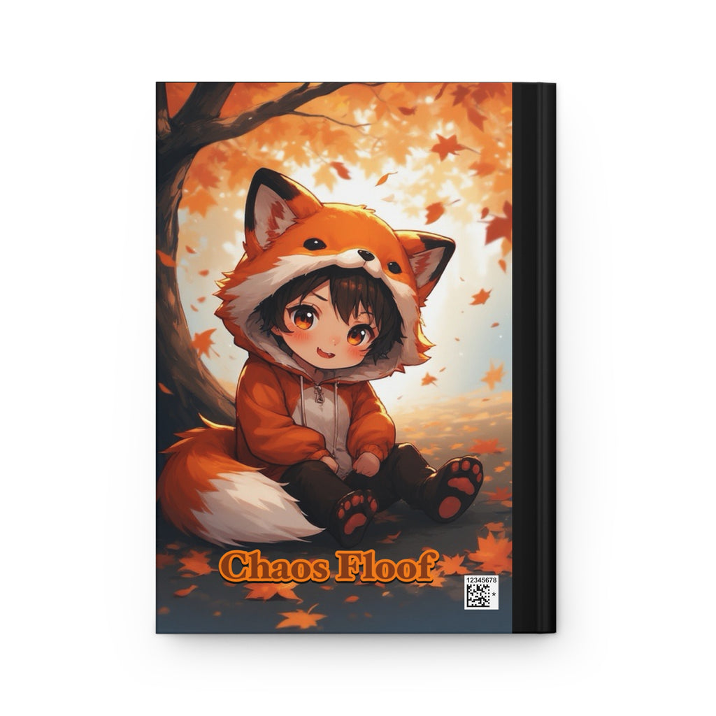 Cute Fox Journal — "Sneaky but cute" Hardcover Notebook for Kids & Anime Fans