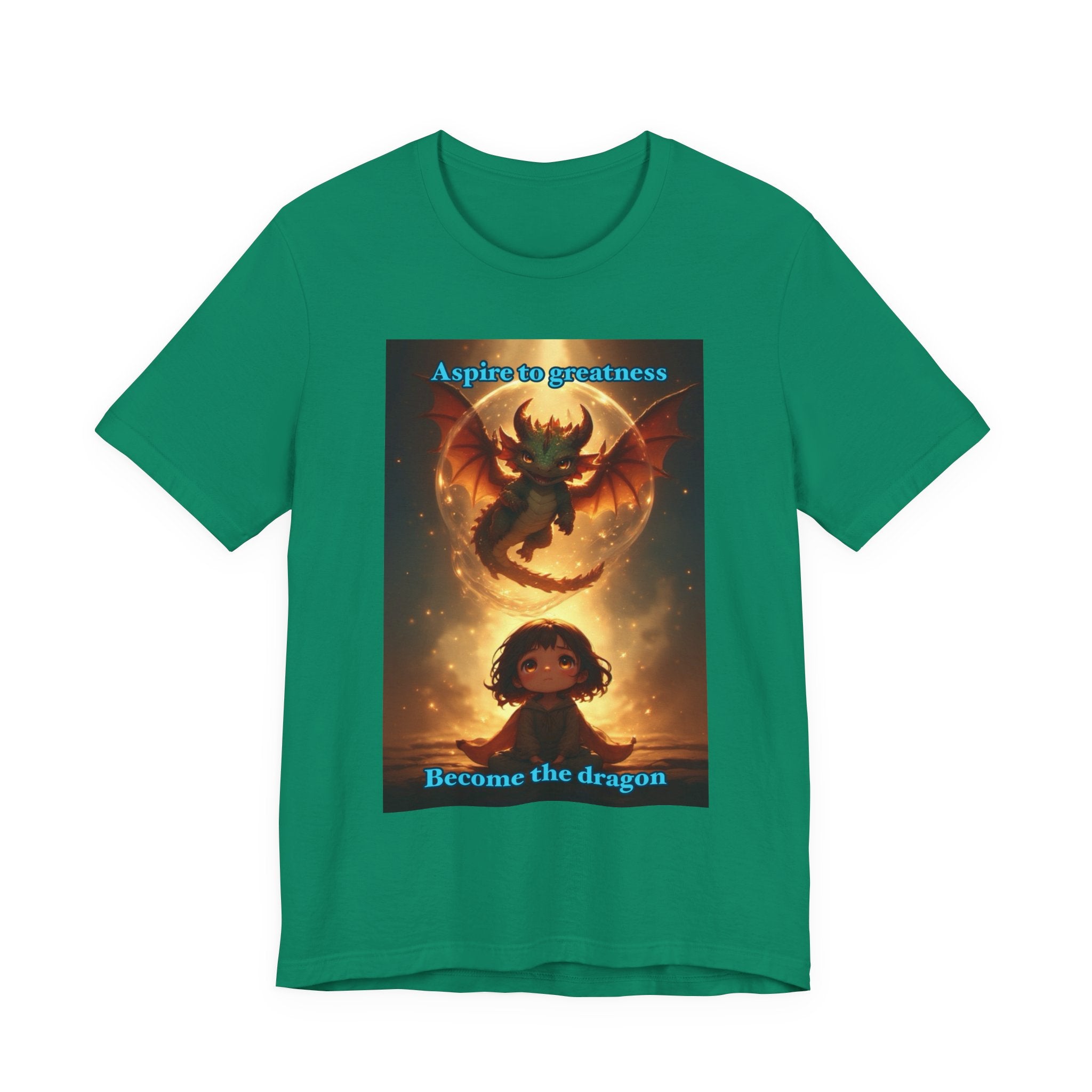 Aspire to greatness. female themed t-shirt