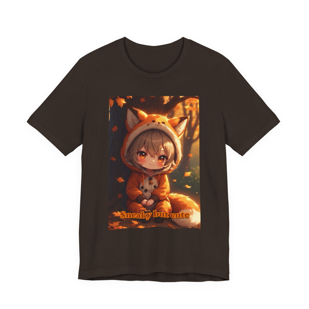 Sneaky but cute. female themed t-shirt