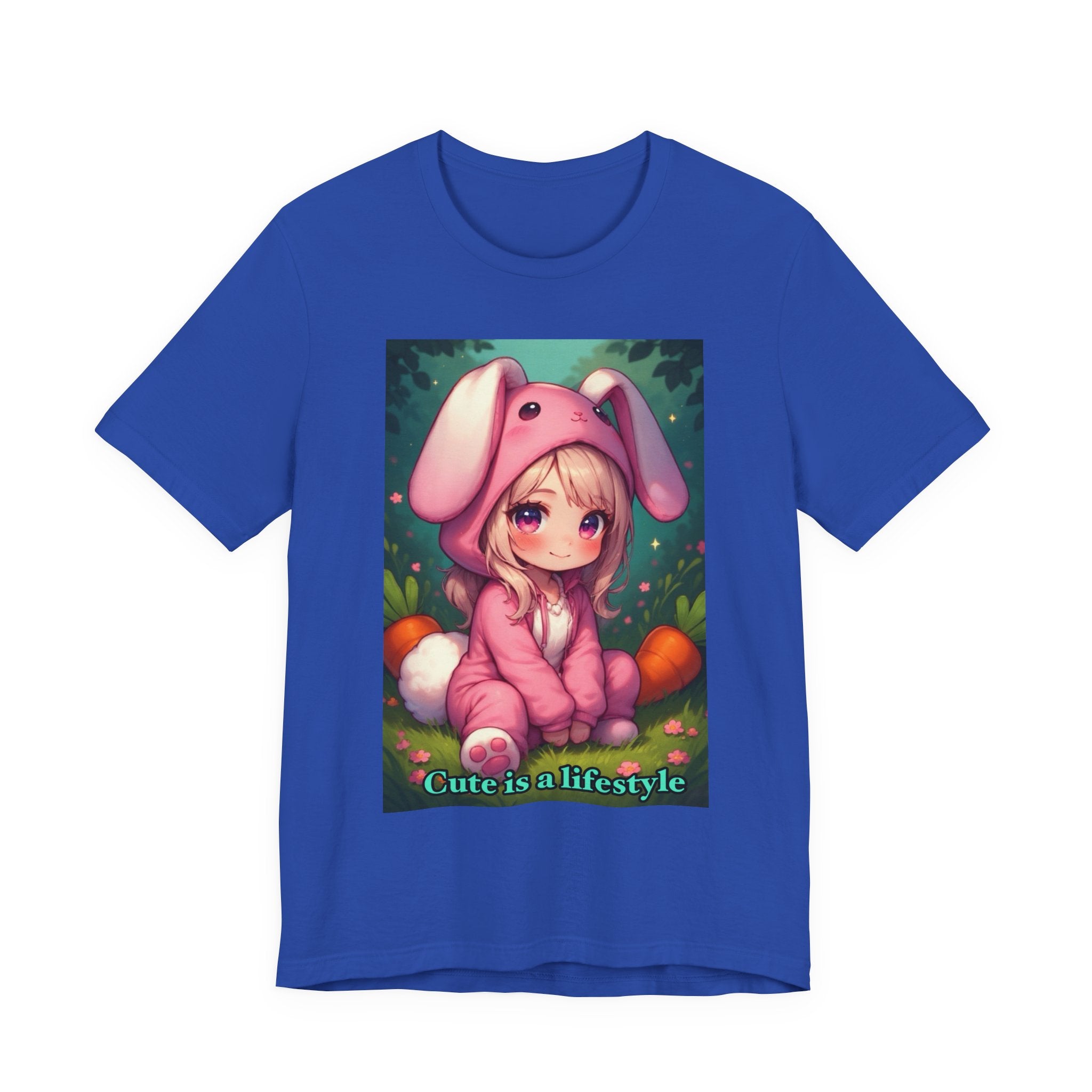 Cute is a lifestyle. female themed t-shirt