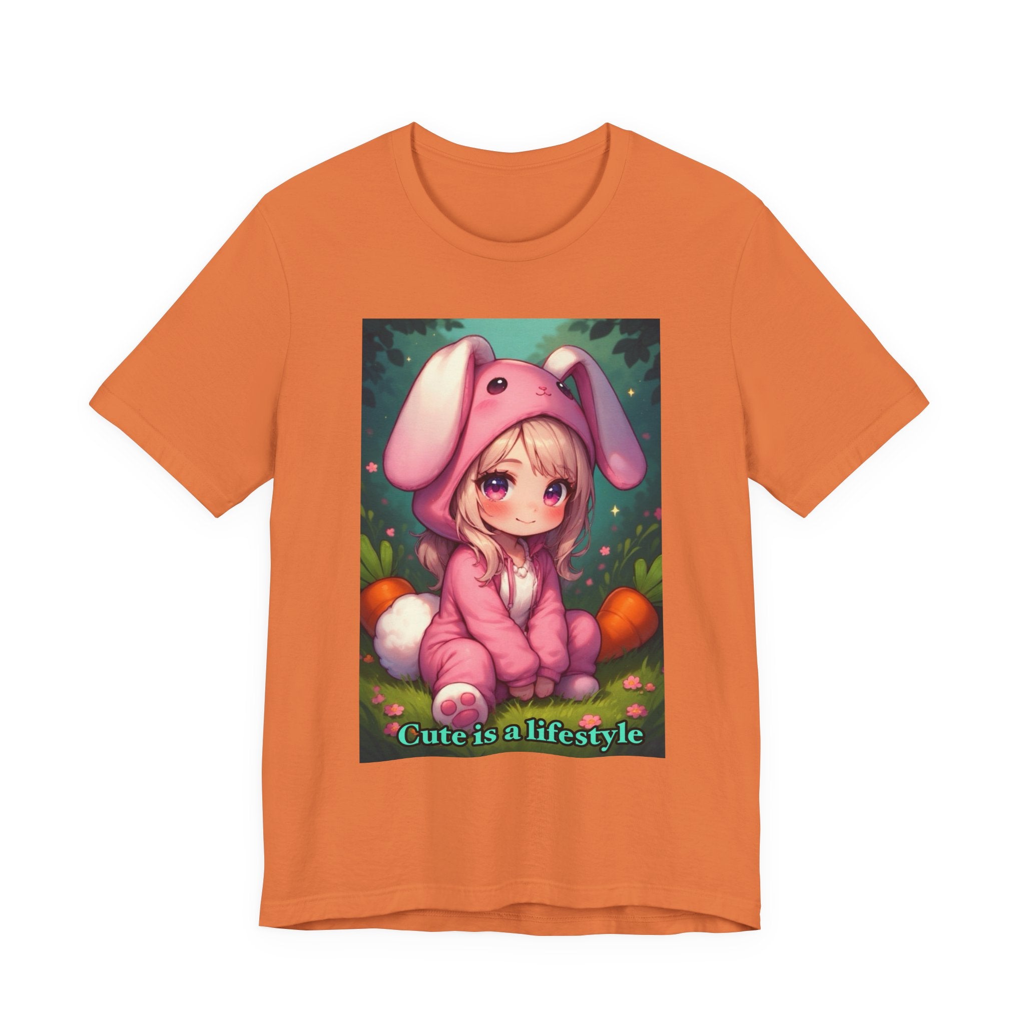 Cute is a lifestyle. female themed t-shirt