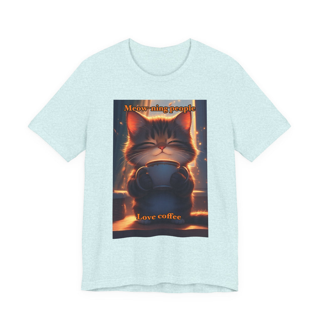 Meow-Ning people. Neutral themed t-shirt