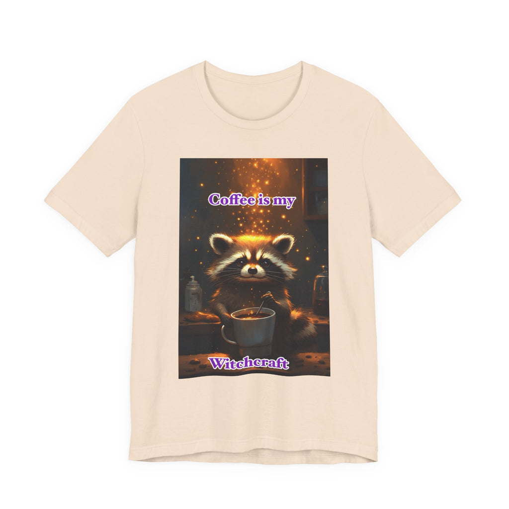 Coffee is my witchcraft. Neutral themed t-shirt