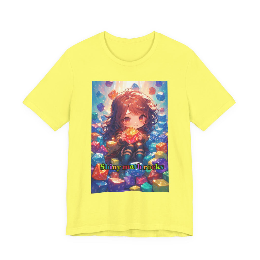 Shiny math rocks. female themed t-shirt