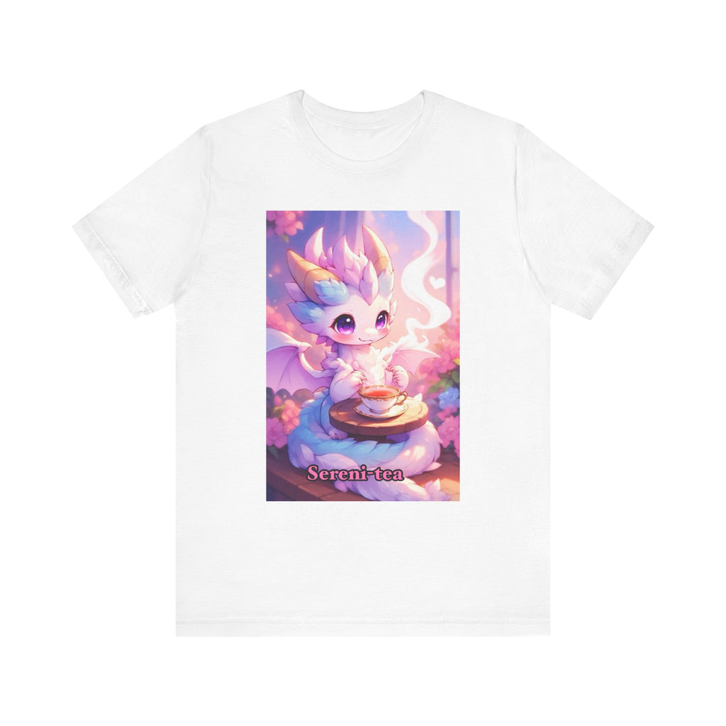 Sereni-tea. female themed t-shirt