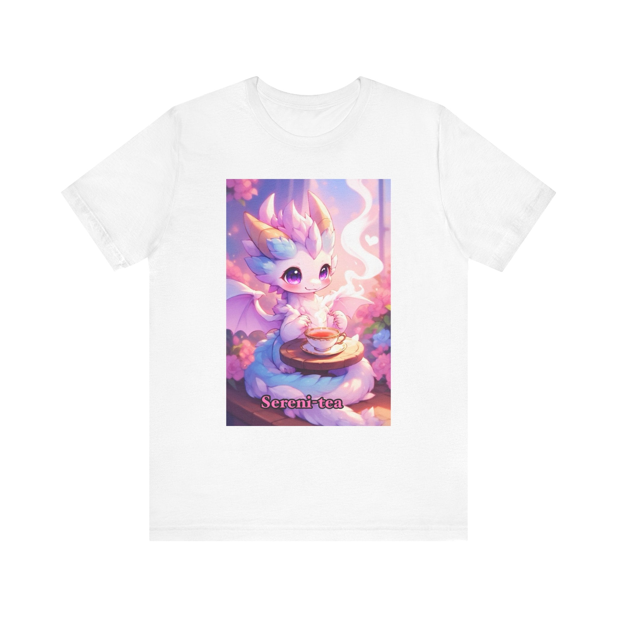Sereni-tea. female themed t-shirt