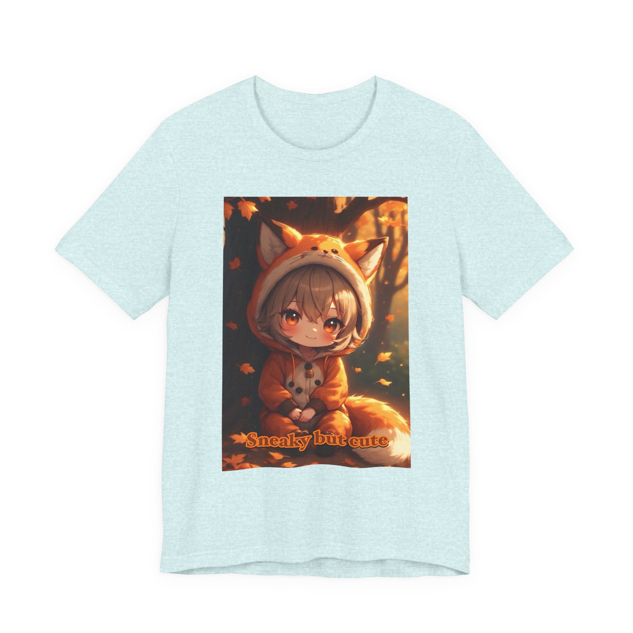 Sneaky but cute. female themed t-shirt