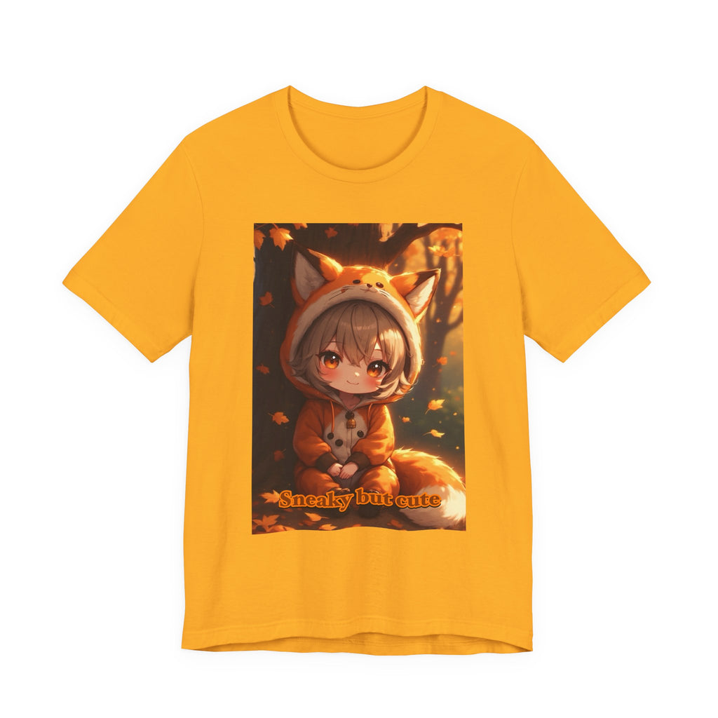 Sneaky but cute. female themed t-shirt