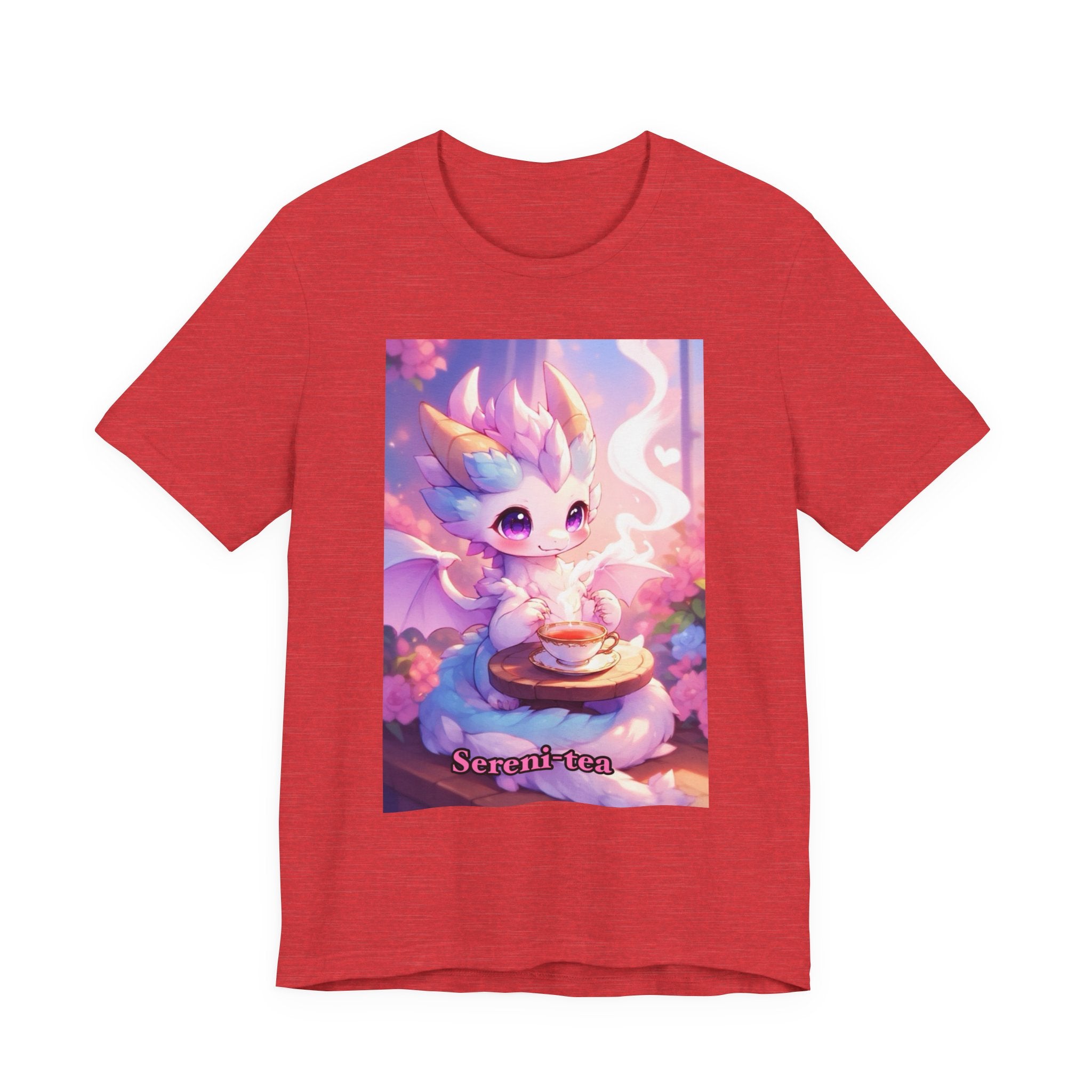 Sereni-tea. female themed t-shirt