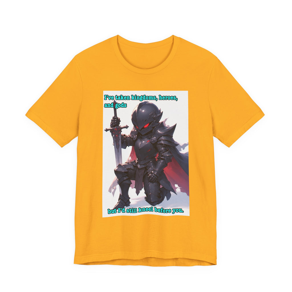 Dark knight. Male themed t-shirt