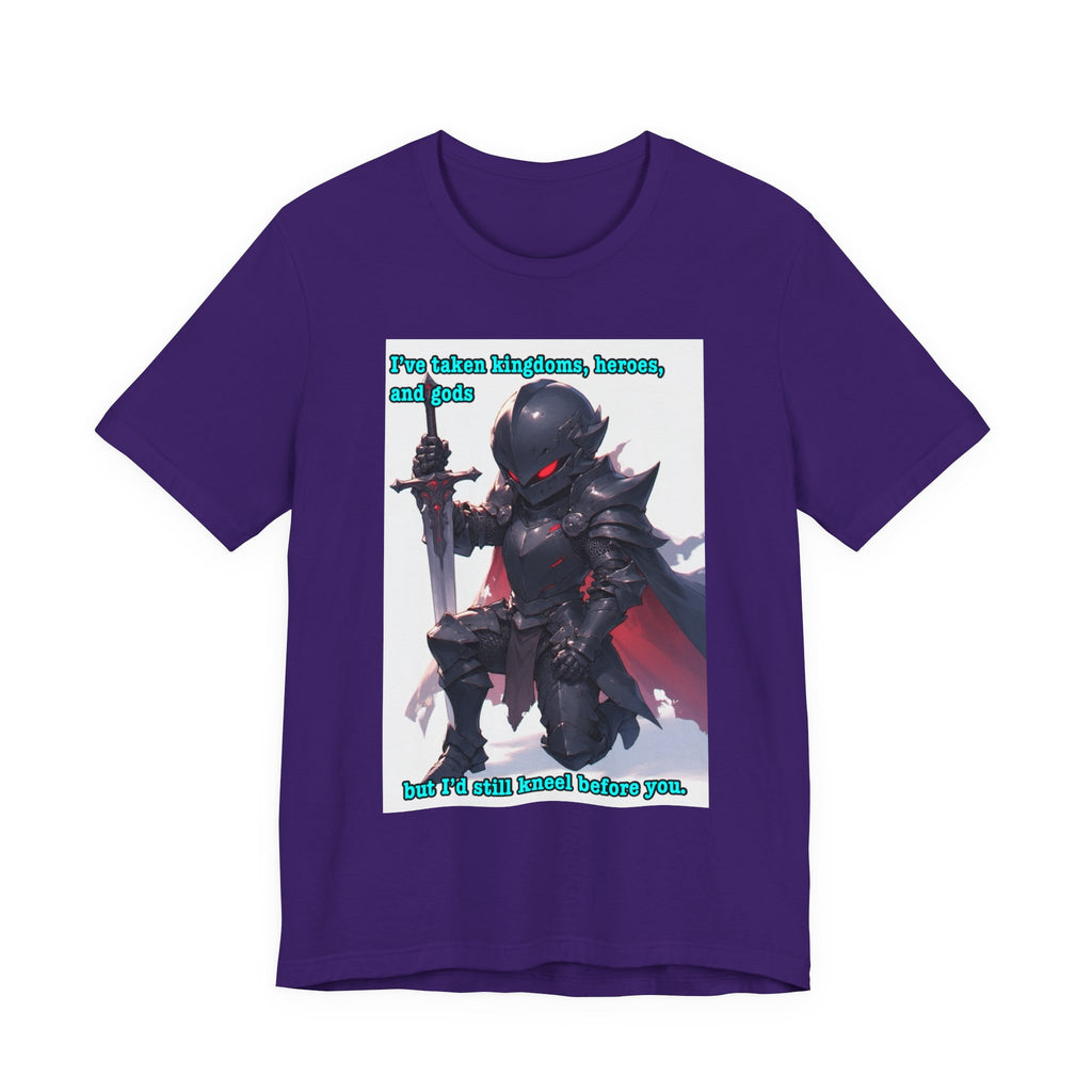 Dark knight. Male themed t-shirt