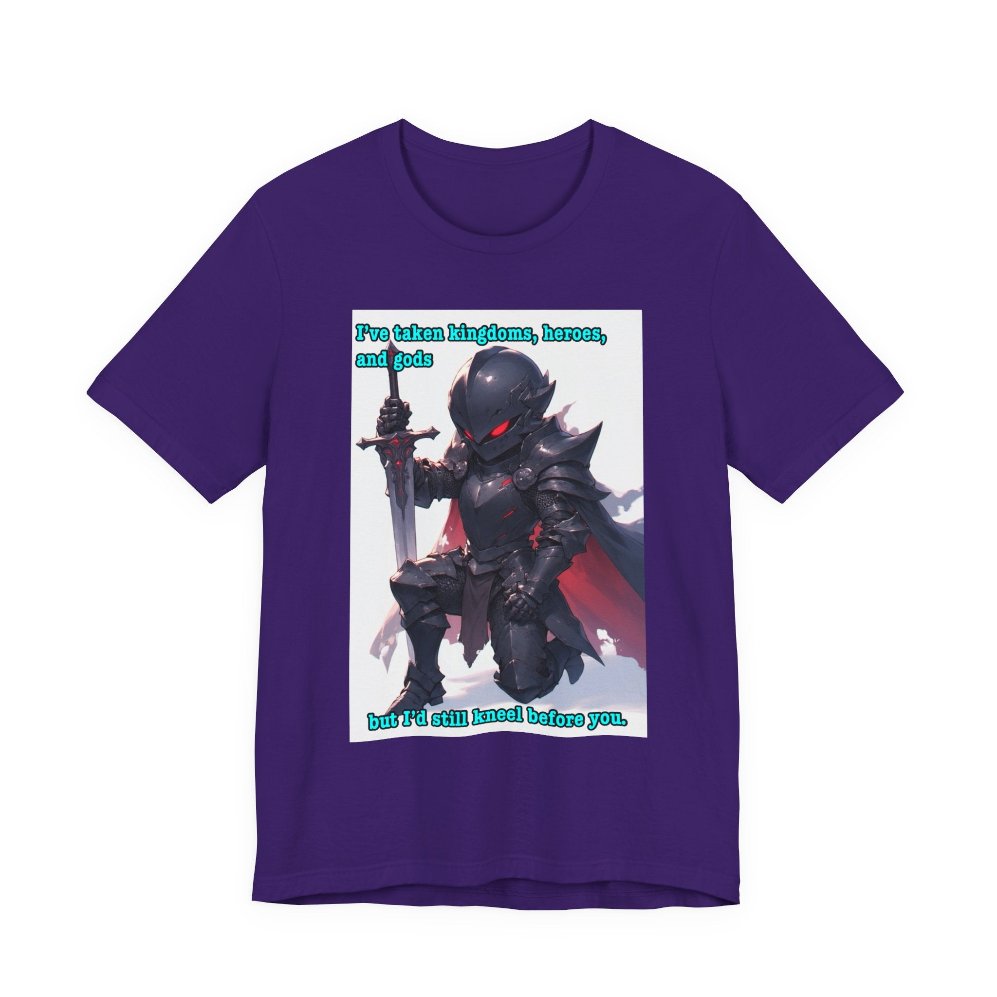 Dark knight. Male themed t-shirt