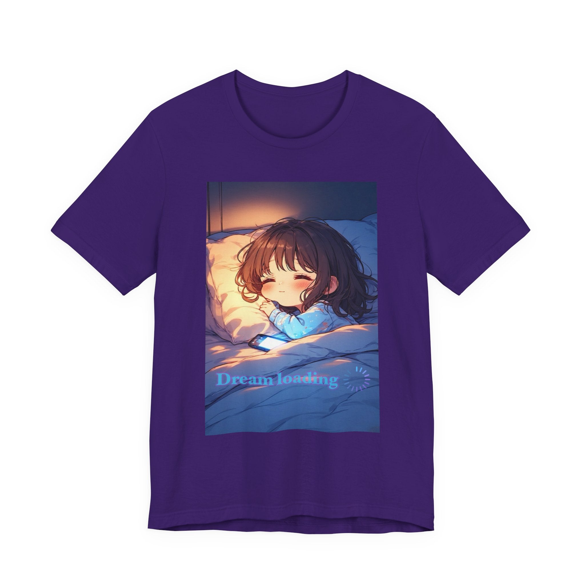 Dream loading. female themed T-shirt.