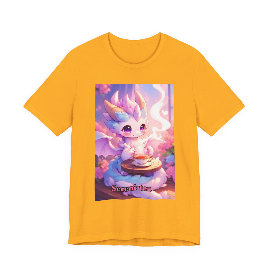 Sereni-tea. female themed t-shirt