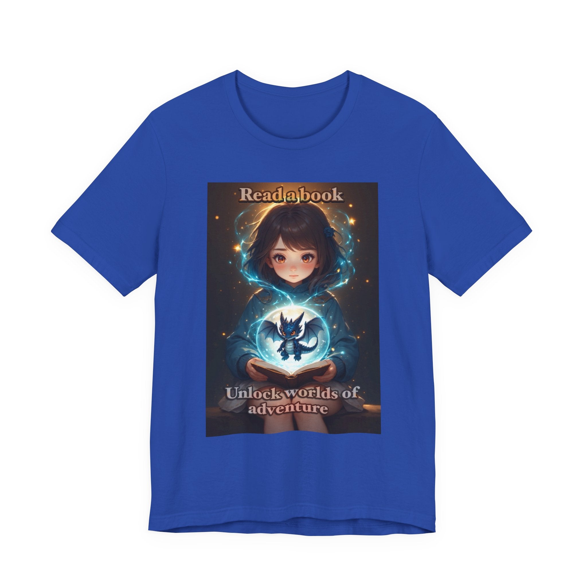 Book dragon. female themed t-shirt