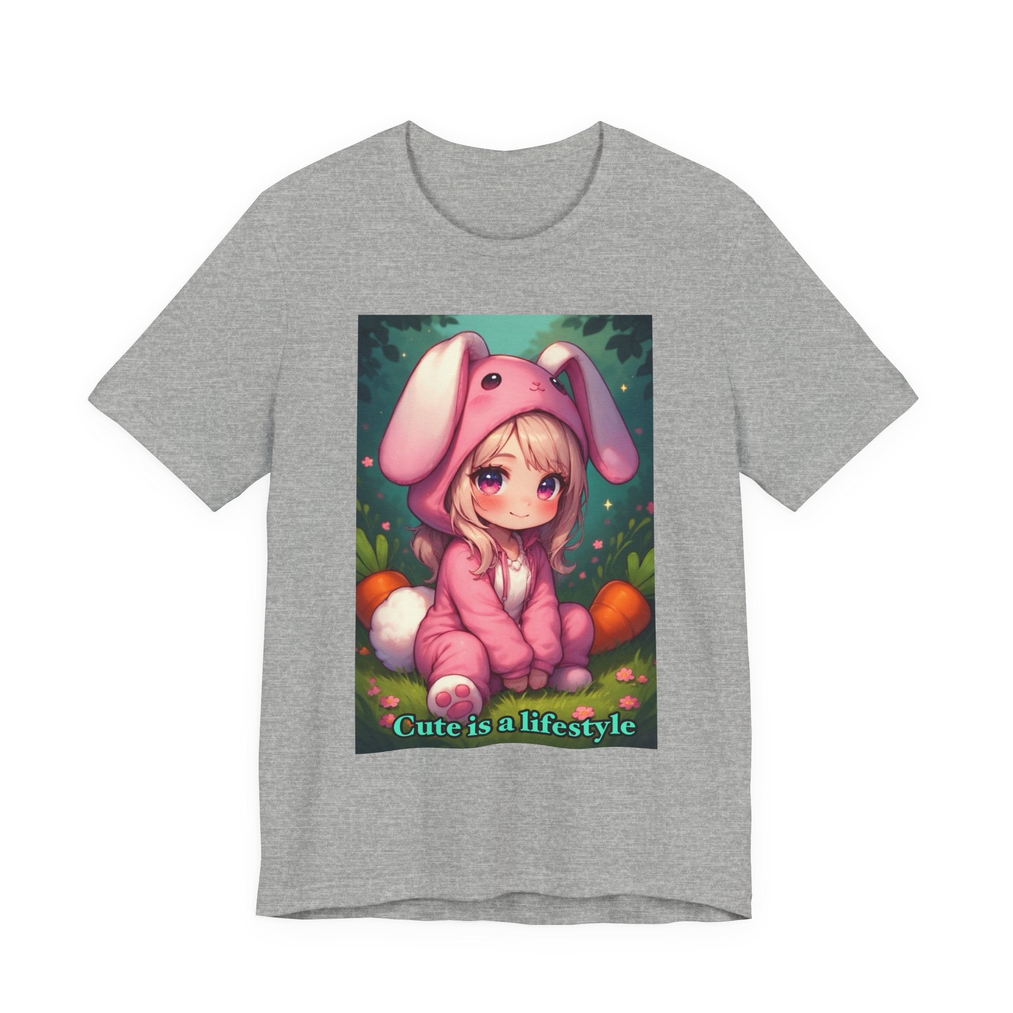 Cute is a lifestyle. female themed t-shirt