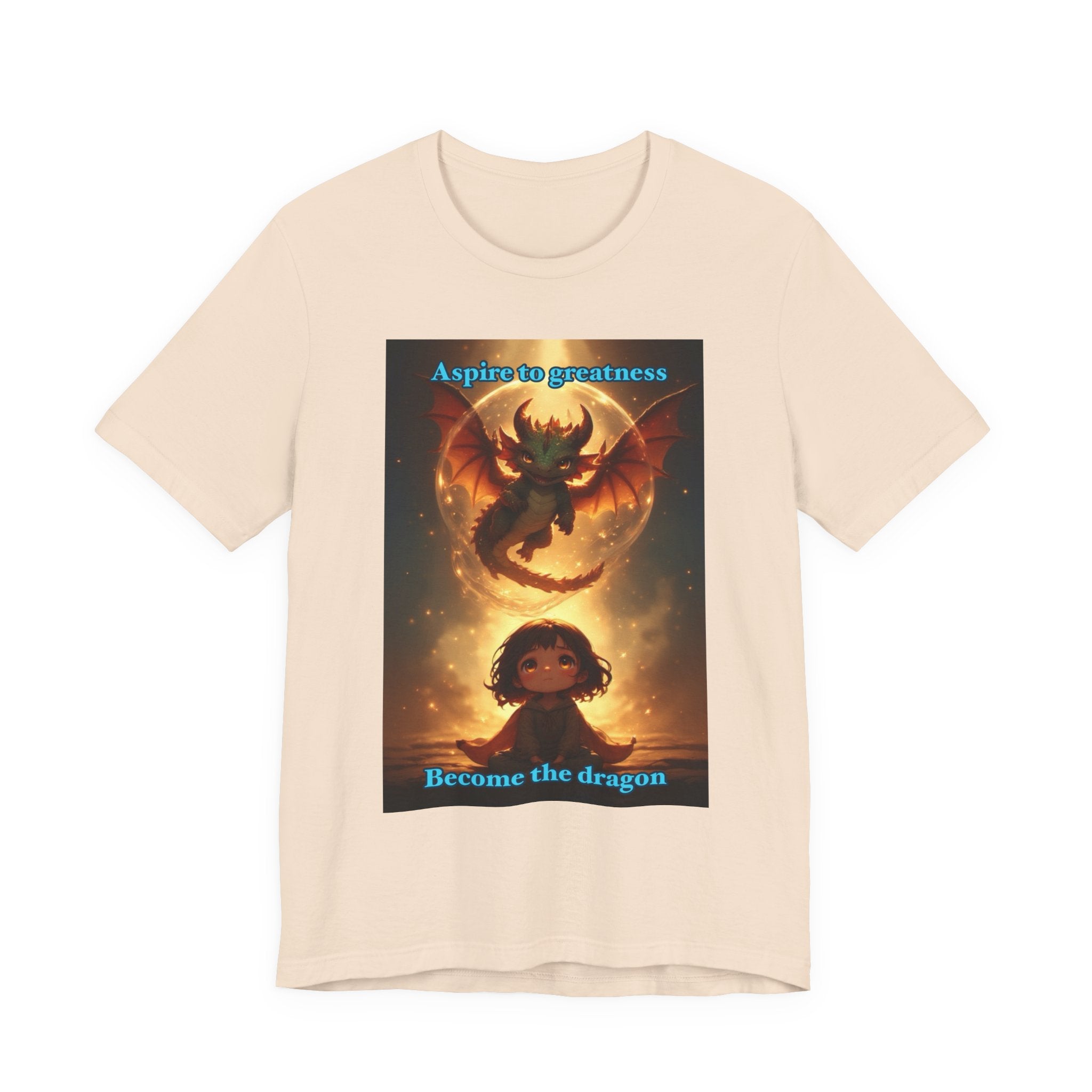 Aspire to greatness. female themed t-shirt