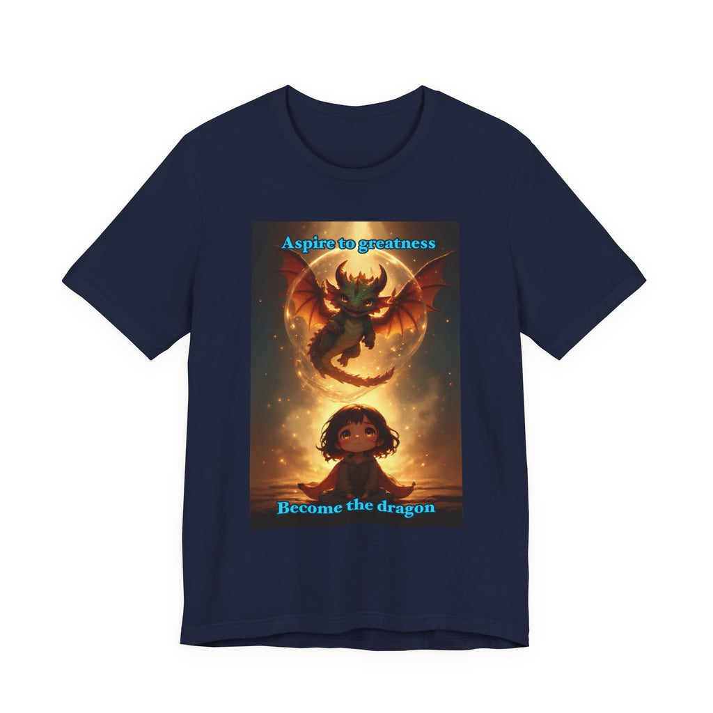 Aspire to greatness. female themed t-shirt