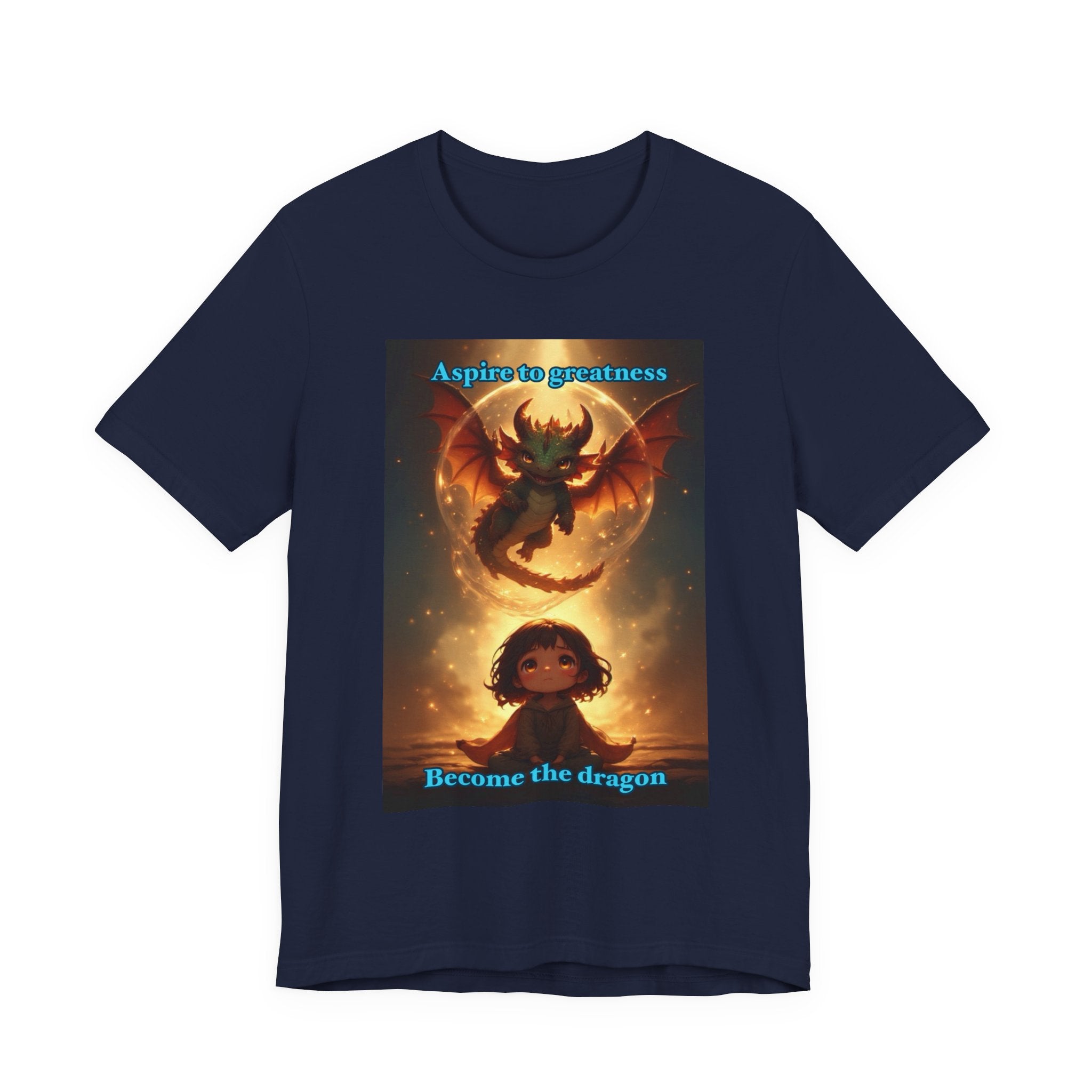 Aspire to greatness. female themed t-shirt