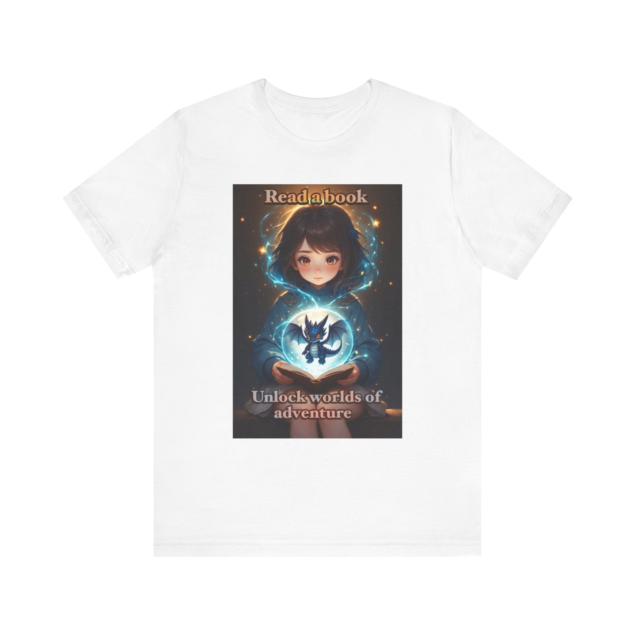 Book dragon. female themed t-shirt