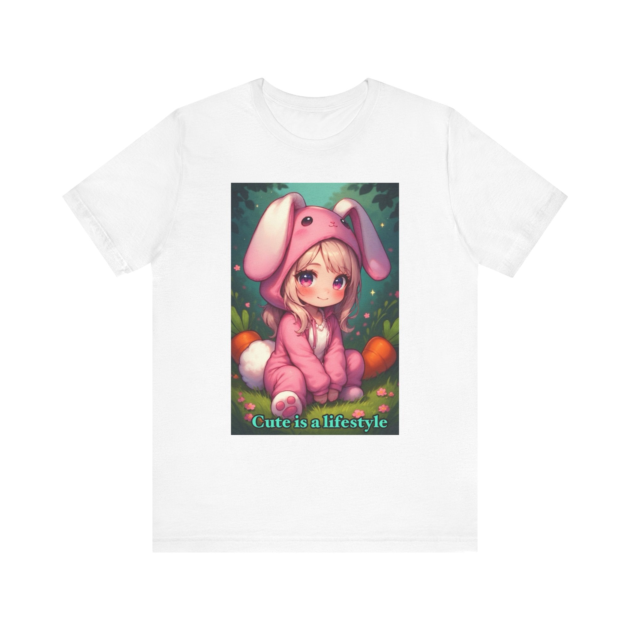 Cute is a lifestyle. female themed t-shirt