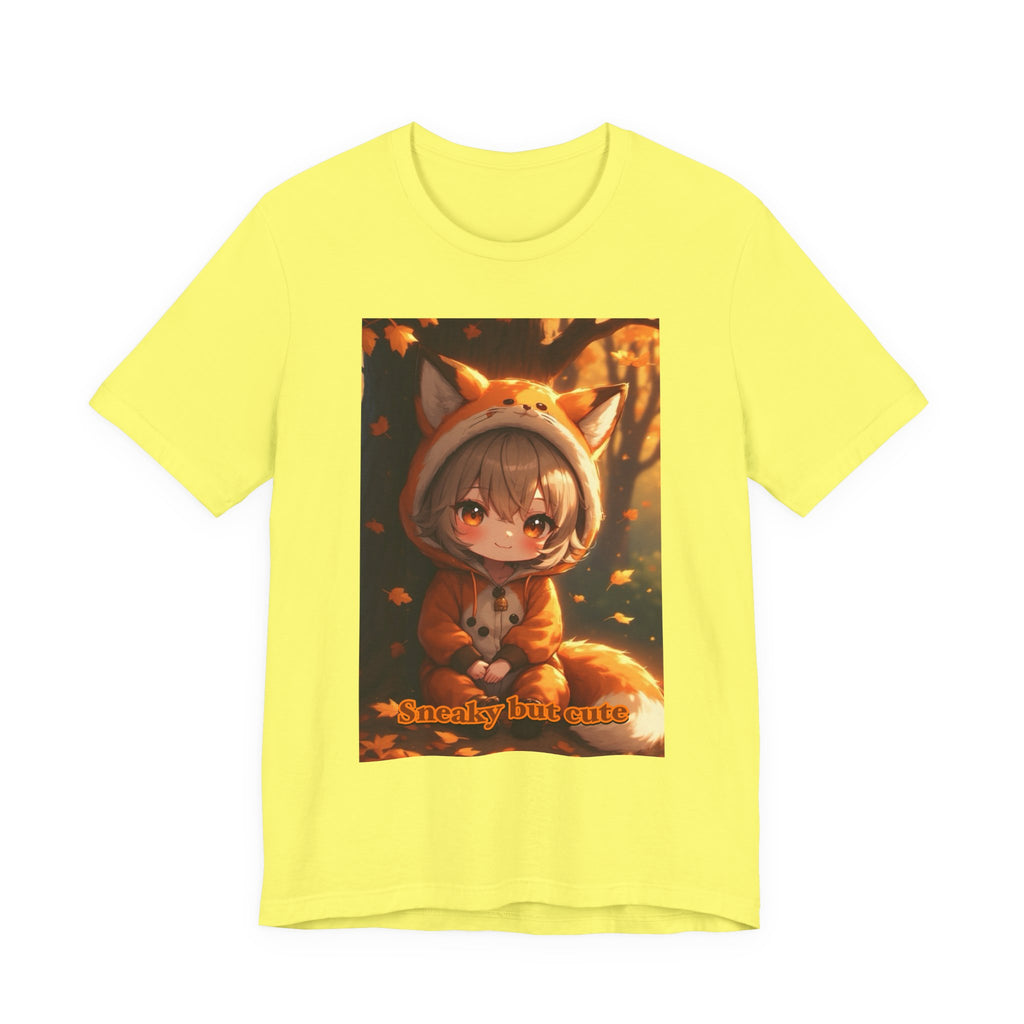 Sneaky but cute. female themed t-shirt