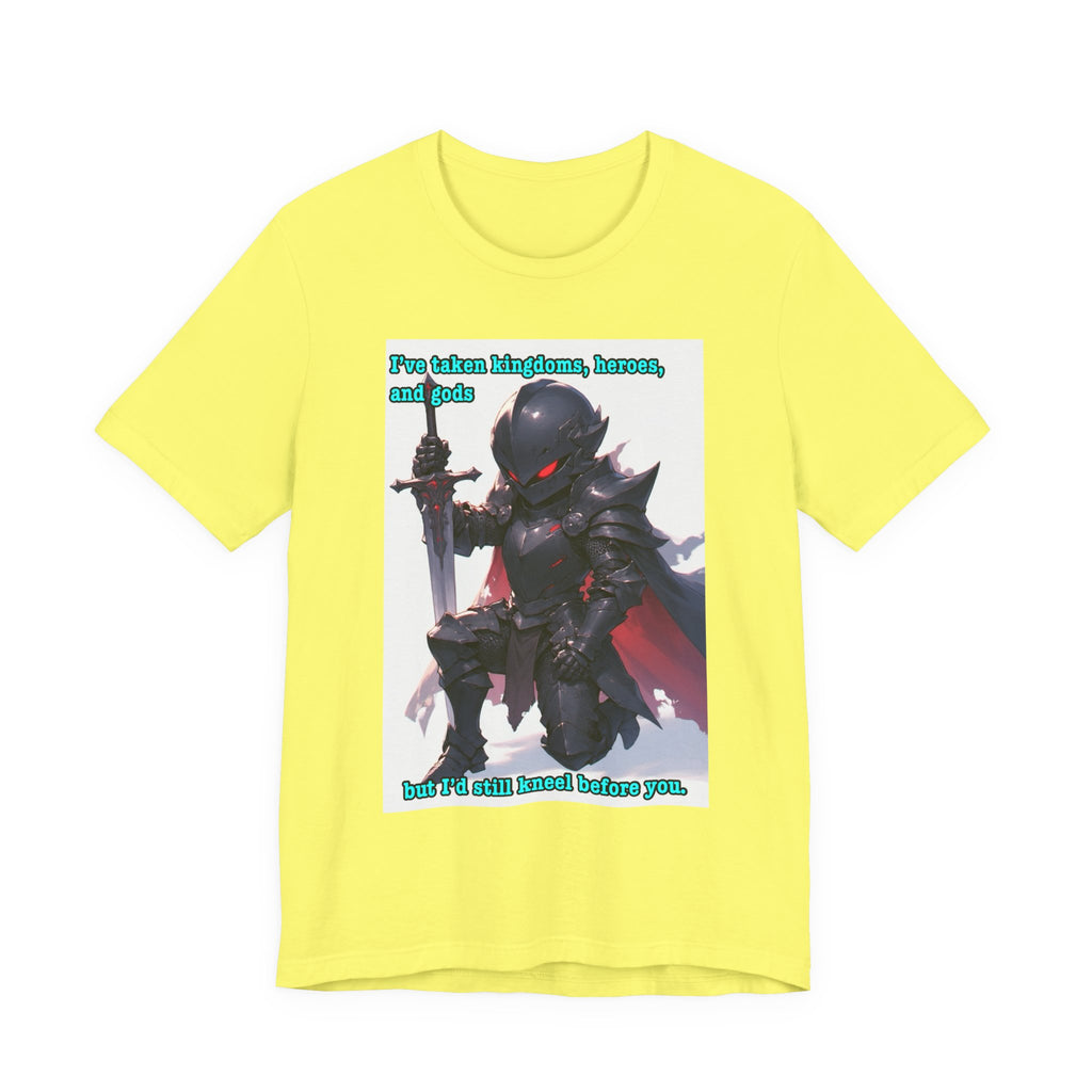 Dark knight. Male themed t-shirt