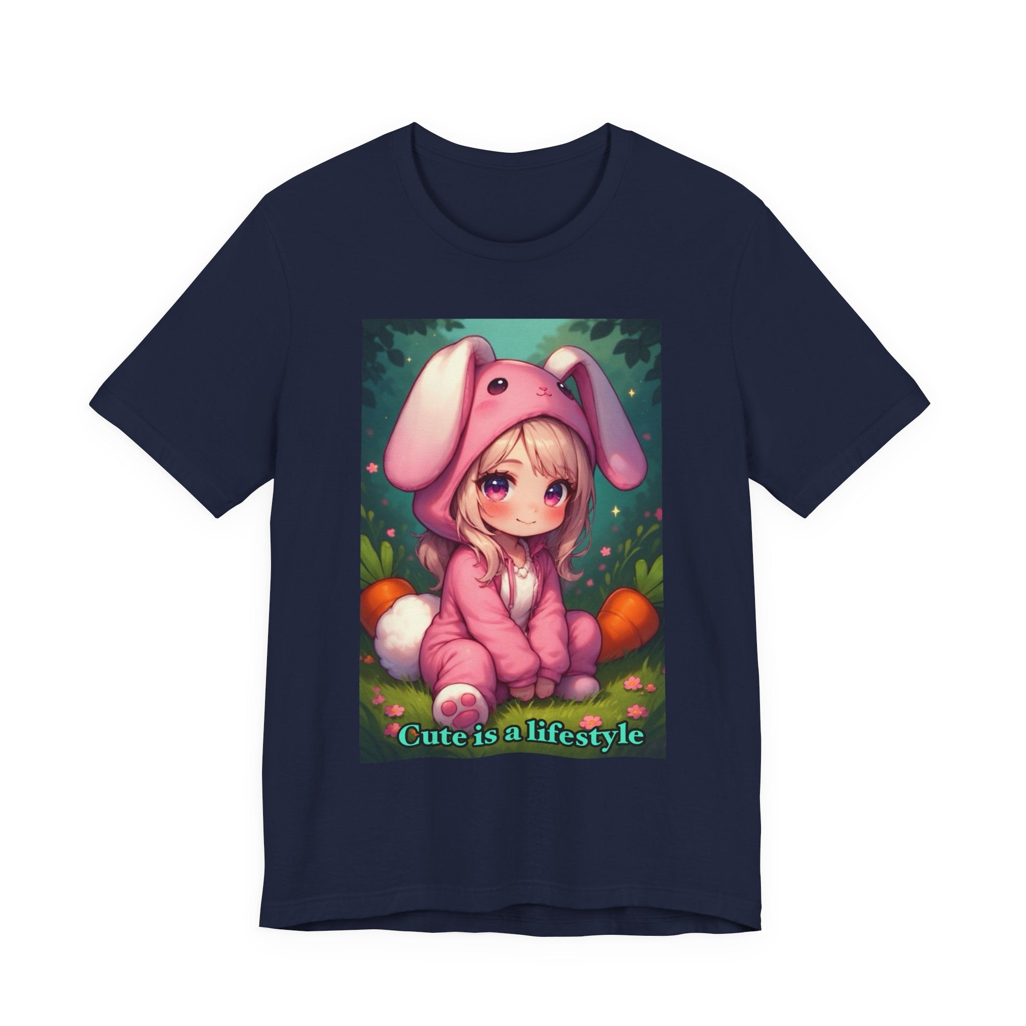 Cute is a lifestyle. female themed t-shirt