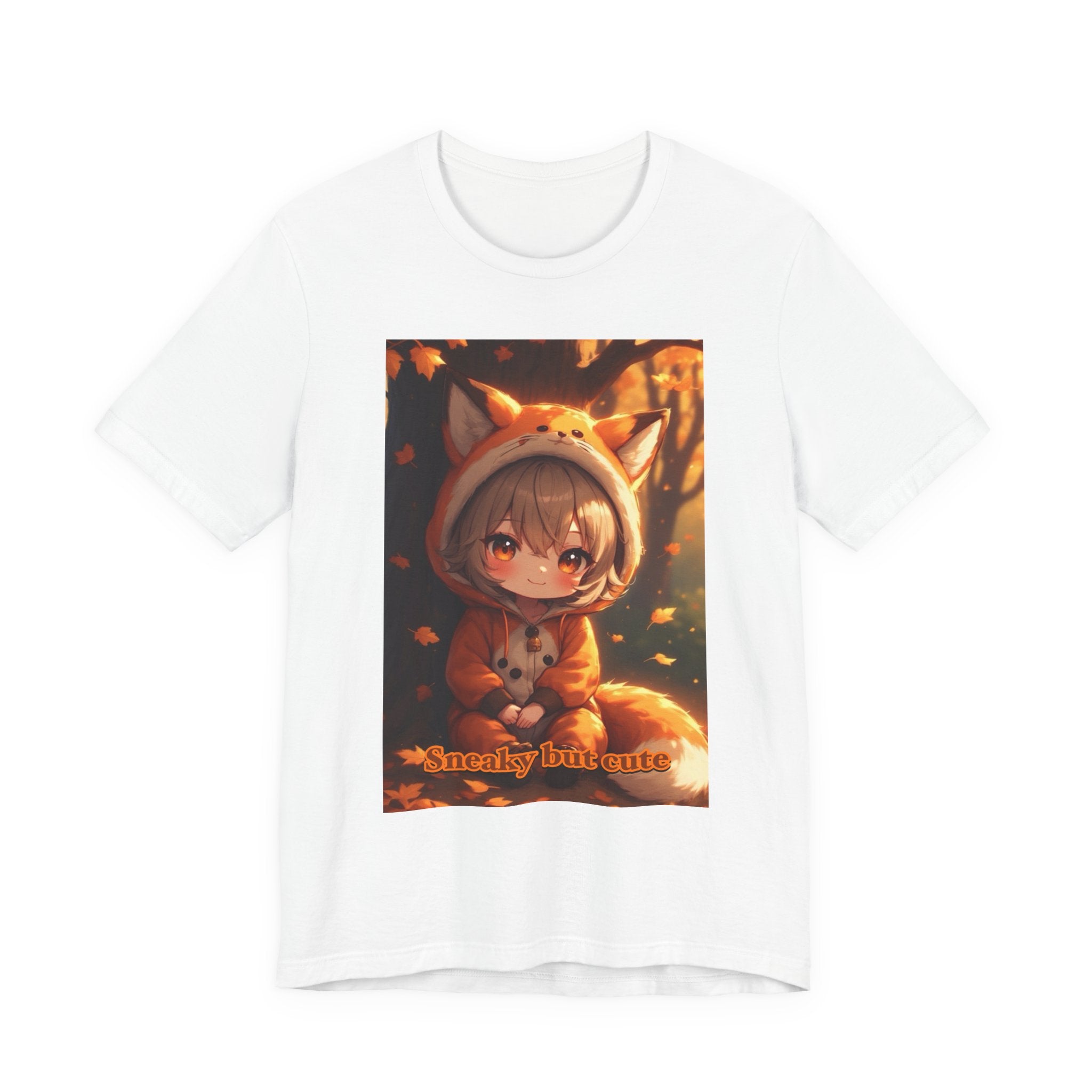 Sneaky but cute. female themed t-shirt