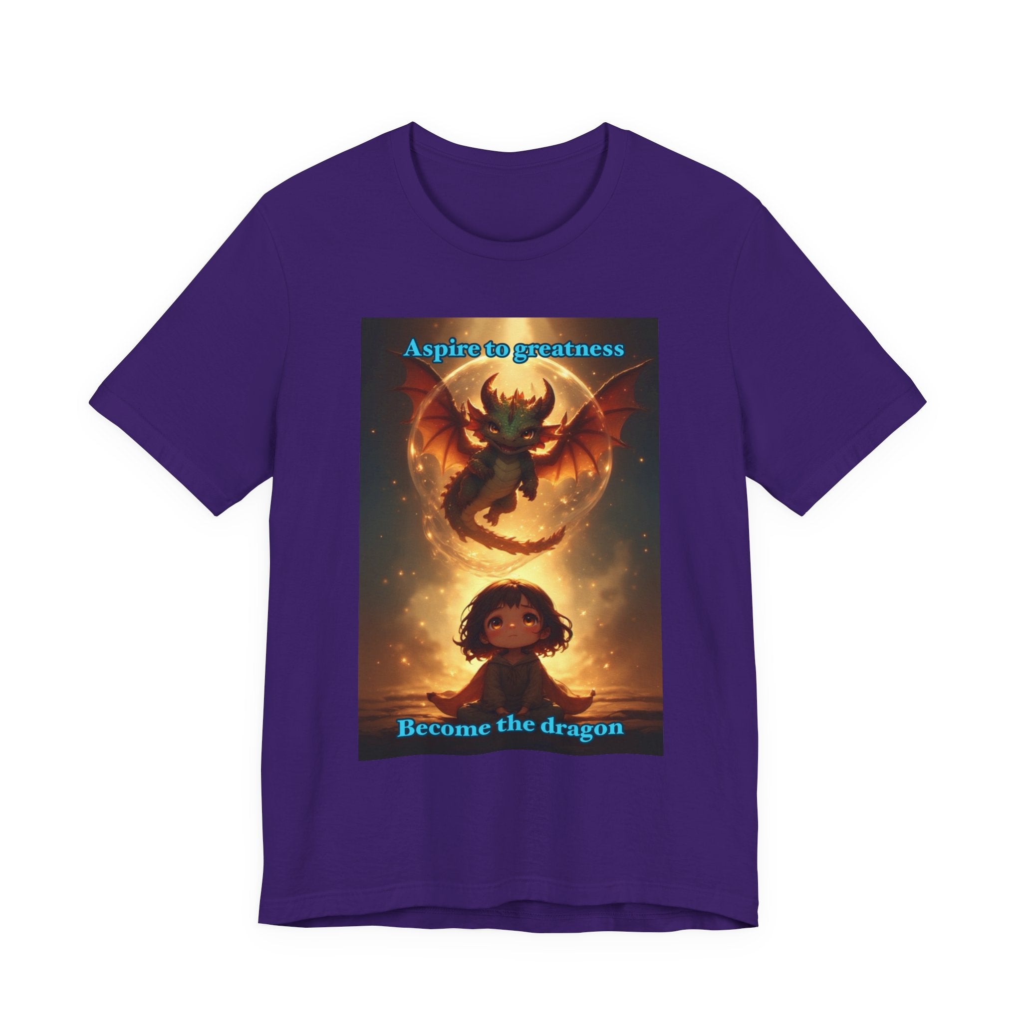 Aspire to greatness. female themed t-shirt