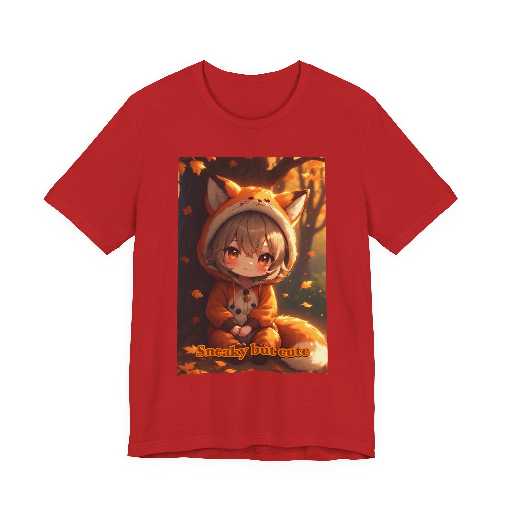 Sneaky but cute. female themed t-shirt